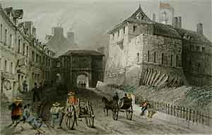 Prescott Gate - Quebec - Bartlett, W. H.