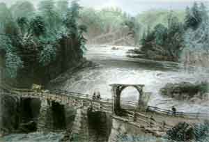 Montmorency Bridge - Bartlett, W. H.