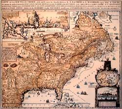 Carte de la Nouvelle-France, c.1717 - * Cartes / Map