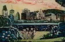 Vue du parc des iles - Montoya, Claude