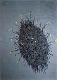 Floating decorated object - Michalek, Ondrej