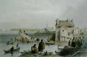 St-Regis, Indian Village - Bartlett, W. H.