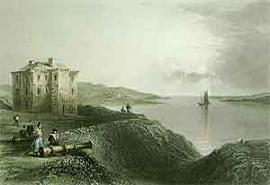 An Old Fort in Nova Scotia - Bartlett, W. H.