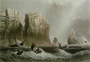 Cape Split, Bay of Fundy - Bartlett, W. H.