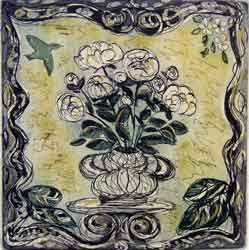 Les pivoines blanches - Montoya, Claude